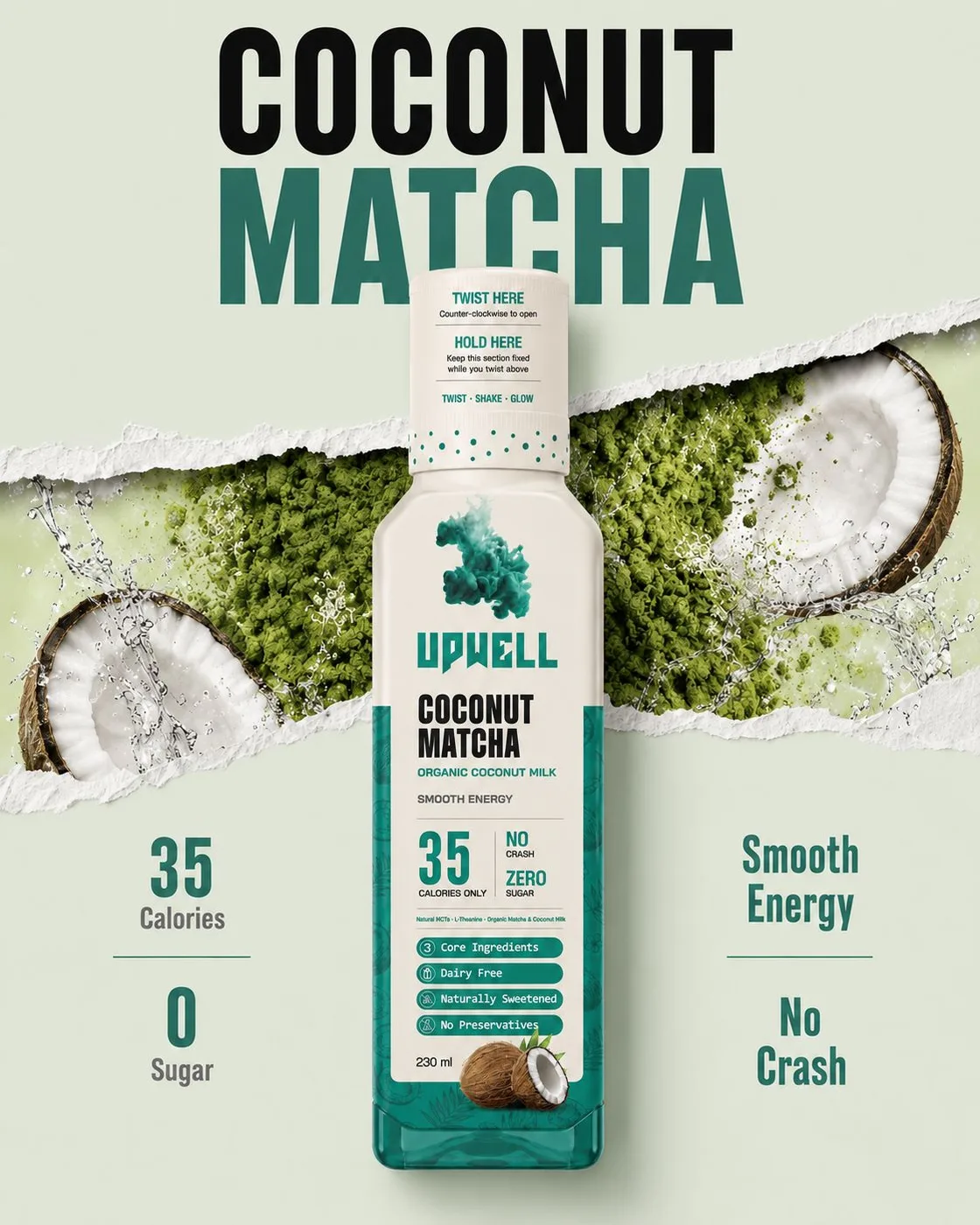 UPWELL Coconut Matcha — order online in Lebanon